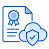 iso 27001 cloud security icon